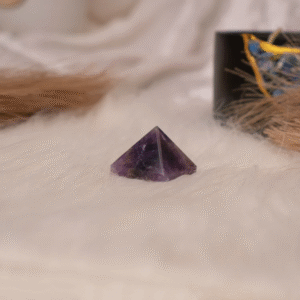100% Pure Amethyst Pyramid